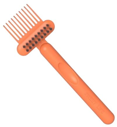Kixolazr Hair Brush Cleaner Tool,Portable Comb Cleaning Hair Brush Tool | 2-in-1 Dirt Remover Gadgets for Barber Shop Detangling Cleaning Travel Home Salon Keyboard Furniture