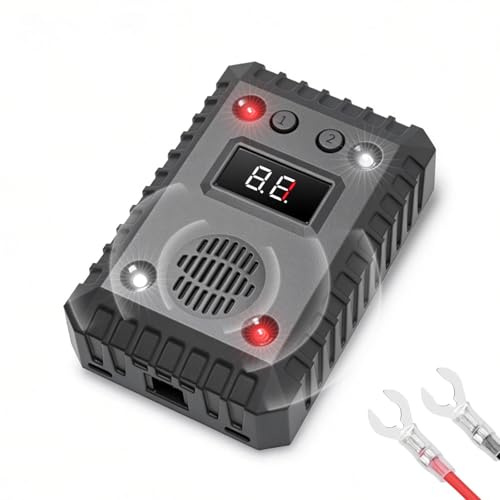 ALLILUYAA Ahuyentador De Animales para Coche, Ultrasonidos Coche para Animales, Alimentación por Batería De Coche 12v, USB O 3 Pilas AA, Ahuyentador De Ratas para Coches, Jardines Y Aticos (Negro)