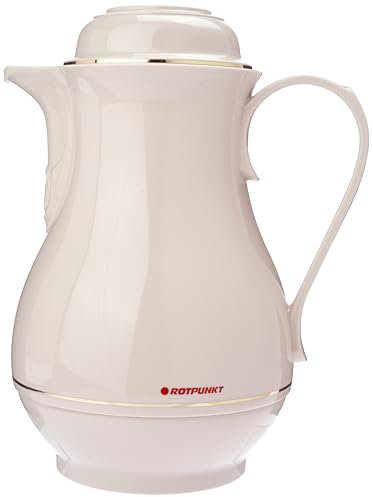 ROTPUNKT 330 Coffee Butler Carafe Isotherme, Plastique, Ivoire, 1,0 L
