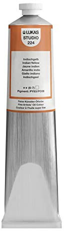 LUKAS Studio Oil 200 ml Premium Quality Oil Paint Indian Yellow