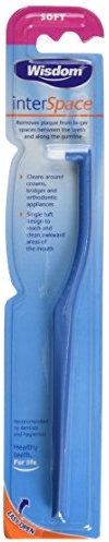 Wisdom InterSpace Soft Toothbrush (3 pack)