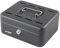 HMF 3088-02 Geldkassette Sparkassette | 8 Sparfächer | 20 x 15 x 8,5 cm | Schwarz