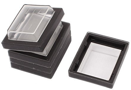 sourcing map 5Stk wasserdichte Abdeckung Kappe Schutz für 26mmx20mm Kopf Wippschalter Quadrat de