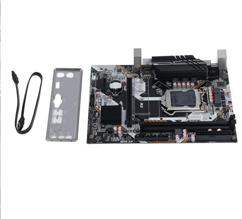 Elprico Carte Mère DDR4 B250 pour LGA 1151, PCI E X16 Gen 3.0, Carte Mère de Jeu ATX pour Processeurs I3 I5 6500 I7 6700