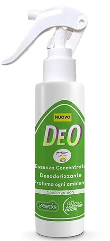 Deo Verde - Deodorante Spray per Ambienti e Tessuti, ipoallergenico, non Lascia aloni, macchie, deterge e igienizza le superfici - pet friendly 250 ml - Acqua di Gio (Acqua di Gio)