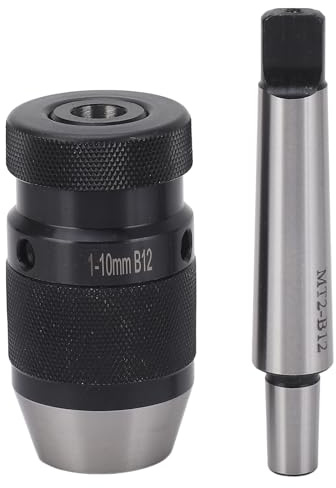 Mandrin de Perçage 1-10 Mm B12, Auto-serrant, Conception sans clé, Force de Serrage élevée, Large Application, avec Mandrin pour Perceuses