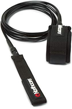 Northcore Surfing and Watersports Accessories - 6mm Surfboard Leash/Strap 9FT - Black