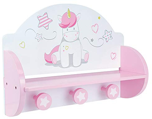FUN HOUSE - Cars, libreria porta cappotto per bambini modello unicorno, 713046