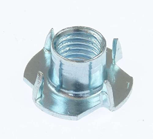 Bie-Tec 16 Stück M12 Einschlagmutter Einschlagmuttern Stahl galvanisch verzinkt Einpressmutter Einpressmuttern (M12, 16), Silver