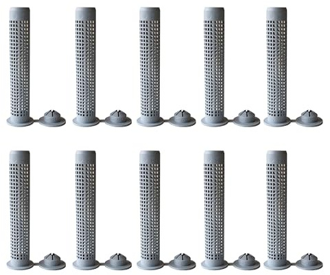 Isolbau 10 casquillos de anclaje de 16 x 85 mm para barras de anclaje y pernos M8-M10 para rellenar con mortero compuesto