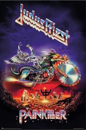 Judas Priest - Painkiller - Musikposter Heavy Metal Hard Rock - Größe 61x91,5 cm