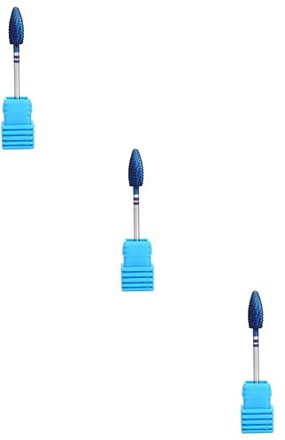 minkissy 3stücke Tungstenstahl Nagelfräser Für Nagelkunst Präziser Schleifkopf b Feilen Und Formen Von Nägeln Für Bei Gelnägeln Und Kunstnägeln