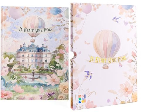 MAZAGUI Libro di nascita del bambino 90 pagine Album Souvenir Personalizzato per Catturare i Primi Anni I Regalo di Nascita Ragazza & Ragazzo I Regalo Bebe per catturare i Momenti Preziosi