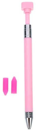 Housoutil Stylo à Nail Art Rotatif pour Peinture Diamant, Plastique Léger et Surface Lisse, Design Compact Professionnel pour Art des Ongles et Tableaux Diamant
