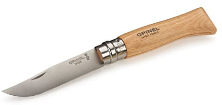 Opinel Tradition Classico N.08 Acciaio Inox - Caccia e Pesca