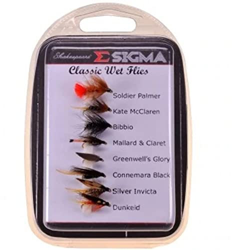 Shakespeare Fly Auswahl Nr. 4 Nassfliegen Classic – Sortiert