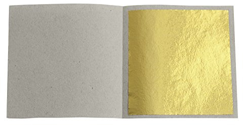 50 blad bladguld imitation för förgyller hantverk konst projekt dekoration