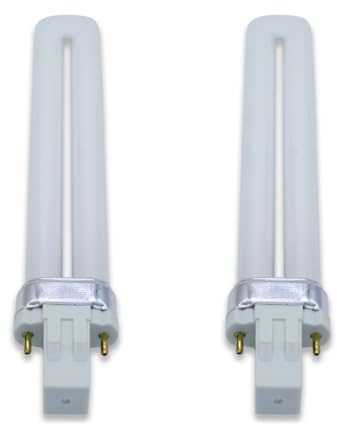 Technical Precision Replacement for Philips PL-S/2P 9W/827 Light Bulb 2 Pack