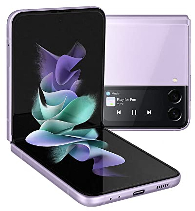 Samsung Galaxy Z Flip3 5G 256GB Lavender Unlocked (Renewed)
