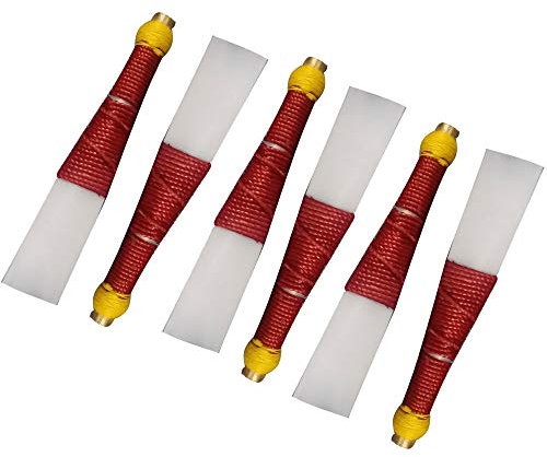 Great Highland Dudelsack-Übungs-Chanter Syntaktik-Blätter verschiedene Auswahl/Dudelsackpfeife, Rohr, Schilfrohr, Blasinstrumente/Beutelrohr, Erwachsenenwerkzeug-Zubehör (syntaktik-Blätter, 6 Stück)