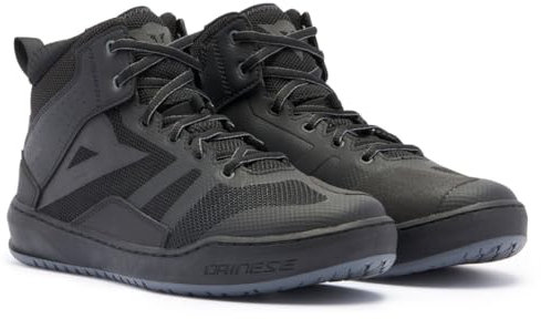 Dainese Herren Suburb Air Shoes Sommer Motorradschuh, Textil, Schwarz/Schwarz, 46 EU