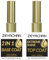 ZEYACHAN 2 x 15ML Base Coat und No Wipe Top Coat Set, Base Coat Top Coat UV Nagellack Transparent, Soak-Off UV/LED, Langfristig und nachhaltig -Qualität des Salons -Für Anfänger