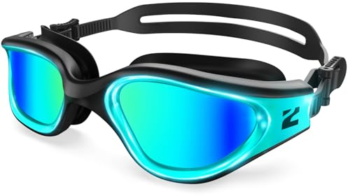 ZIONOR G1 NAVA Super Anti-Nebel Schwimmbrille, Uni, Erwachsene, Damen, Anti-Beschlag, Komfort Profi, 100% UV-Schutz, Taucherbrille