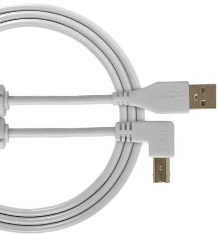 UDG Ultimate Cable USB 2.0 Type A-B Angled 2M (White)
