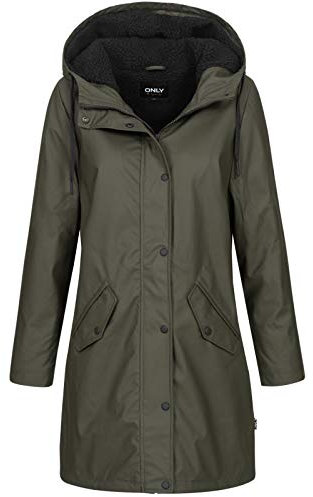 ONLY ONLSALLY Raincoat OTW Noos Manteau, Night Sky, XS Femmes