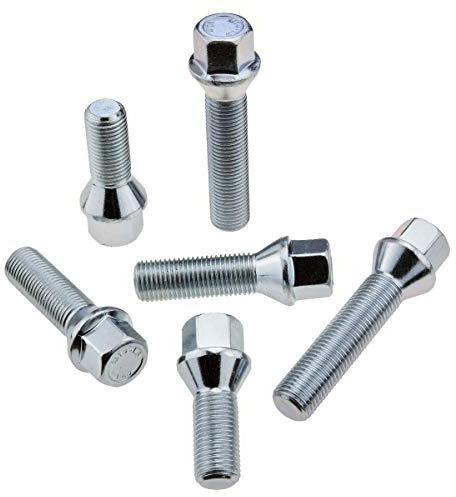 C CARBONADO 20x Radschrauben M14x1,5 45mm Kegel Kegelbund SW17 Radbolzen Längenauswahl für Stahl- und Alufelgen