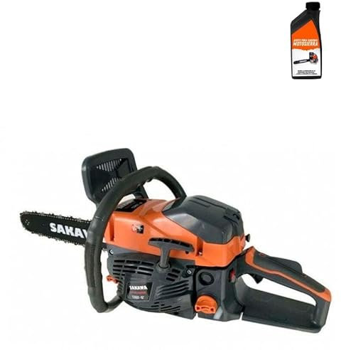 SAKAWA Motosierra Gasolina 48cc 18 + Aceite Engrase Cadena