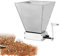 DSYOGX Broyeur de céréales manuel, 4 l, 2 rouleaux de moulin à malt réglable, 8 lbs/min, broyeur de céréales, broyeur de céréales, pour moudre l'orge, le blé