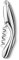 Georg Jensen GJ 081031 Korkenzieher, Edelstahl, Stainless Steel, 15,7 x 7,7 x 2,8 cm
