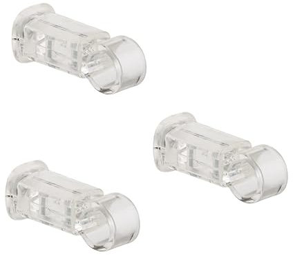 Support mural à collier pour radiateurs sèche-serviettes et radiateurs à tubes horizontaux avec un diamètre de tubes de Ø22 mm, capacité de charge jusqu'à 75 kg- Transparent