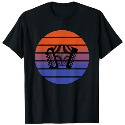 Grand Cadeau Accordéon Instrument De Musique Folklorique T-Shirt