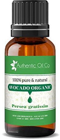 Avocado Oil Organic 100% Pure and Natural Cold Pressed Vegan Friendly Cruelty Free Cold Pressed, 10ml