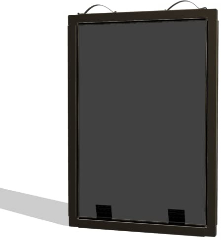 Window Screen Replacement Kit, 36, 48 and 60 Window Frames, White or Bronze, with Screen Mesh Roll. Easy Installation!