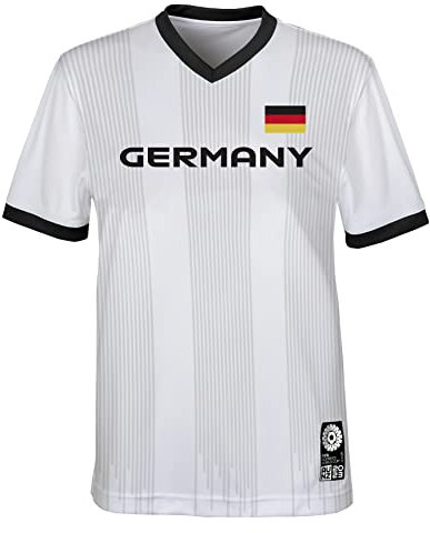 FIFA Offizielles Trikot der Frauenfussball-Weltmeisterschaft 2023, Deutschland, Weiß, 5-6 Jahre