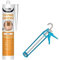 Bond It Cove Mate Coving Decoration Adhesive Gap Filling Grab EU3 Tube With Sealant Gun Silicone Sealants Caulk/Joint Glue SKIRTING BOARDS
