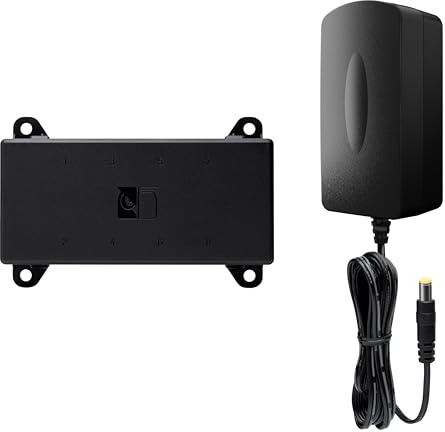 Noctua NV-SPH1, Set med PSU och Fläkthubb Bestående av Nätaggregatet NV-PS1 230/115 V AC till 12 V DC och Fläkthubben NV-FH2 med 8 Kanaler, Perfekt för Att Driva 12 V PC-Fläktar via Elnätet (Svart)