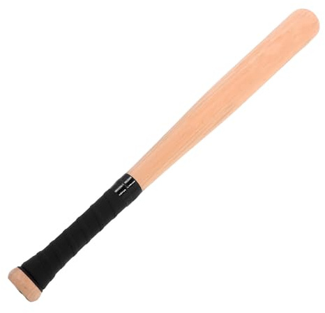 VANZACK Mazza da baseball in legno massiccio 54 cm per bambini adolescenti e adulti, ideale per allenamento e competizioni sportive
