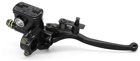 HISports Kupplungshebel Bremshebel 7/8 Zoll (22mm) Hauptbremszylinder Links für 50cc 110cc 150cc Quad Bike ATV