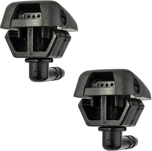 Ugello Lavavetri - Set di 2 Ugelli - Compatibile con Fiat Panda (2003-2012), Punto (1999-2003), Ducato (2001-2016) - OEM: 735277664