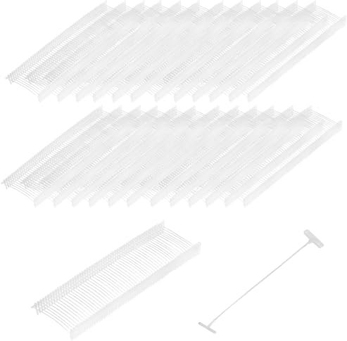 APOMOONS 5000PCS Länge 50mm Etikettierpistole Heftfäden Sicherheitsfäden für Etiketten, Tags for Tagging Weiße Fäden Fadenpistole Etikettierpistole,Kleidung Heftfäden für Etikettierpistole