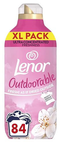 Lenor Outdoorable Fabric Conditioner 84 Washes, 1.176l, Dreamy Jasmine, Ultra Concentrated Freshness