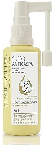 Clearé Institute – Loción Capilar Anticaspa | Elimina la Caspa y los Picores | Reduce la descamación y Calma el Cuero Cabelludo | Para Hombres y Mujeres | 93,9% Ingredientes Naturales | 75ml