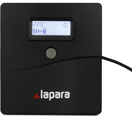 Lapara LA-VST-1000LCD Sistema de Alimentación Ininterrumpida SAI 1000VA 600W LCD Interactivo