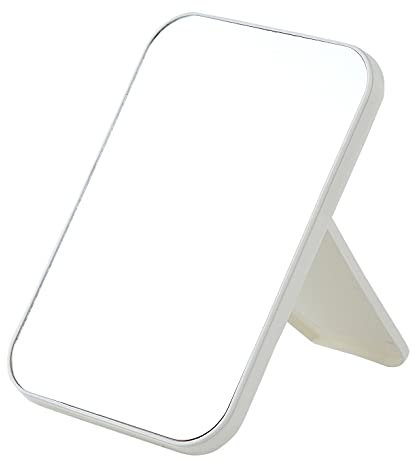 Flyorigin Super HD Tischspiegel mit faltbarer Halterung – Handfrei/Hand-Make-up-Spiegel