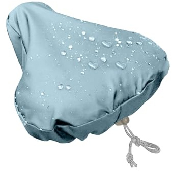 LuLiyLdJ Funda para sillín de Bicicleta, Funda para sillín de Bicicleta, Funda Impermeable para sillín de Bicicleta con cordón, Funda para sillín de Bicicleta, cojín para sillín de Bicicleta, 1 Pieza
