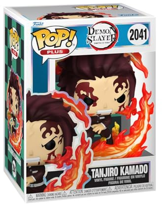 Funko Pop! Plus: Demon Slayer - Tanjiro Kamado - (Dancing Flash) - Collectable Vinyl Figure - Gift Idea - Official Merchandise - Toys for Kids & Adults - Anime Fans - Model Figure for Collectors